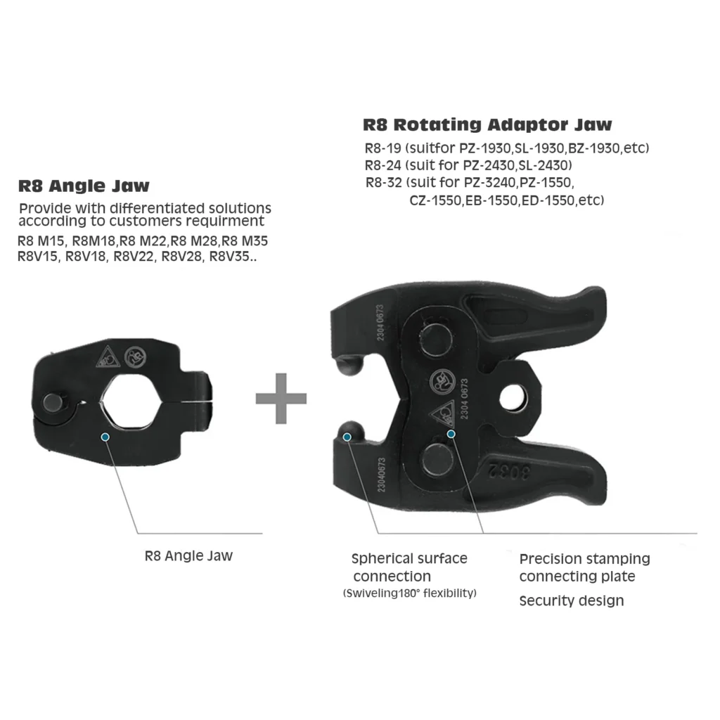 Zupper angle jaws 19KN 19kn angle jaws 3